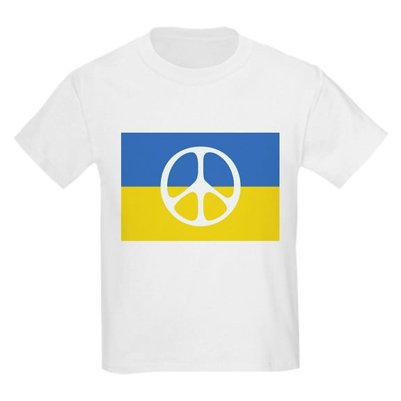 CafePress - Pray For Peace In Ukraine T Shirt - Light T-Shirt Kids XS-XL