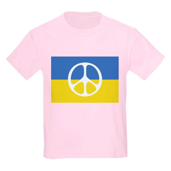 CafePress - Pray For Peace In Ukraine T Shirt - Light T-Shirt Kids XS-XL
