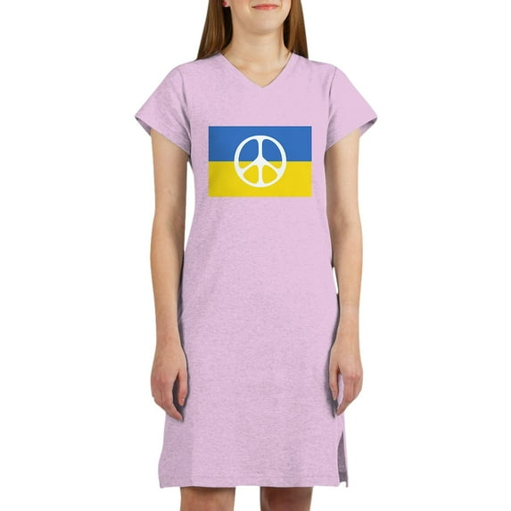 CafePress - Pray For Peace In Ukraine T Shirt - Women's Nightshirt