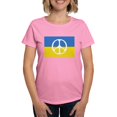 thumbnail image 1 of CafePress - Pray For Peace In Ukraine T Shirt - Women's Traditional Fit Dark T-Shirt, 1 of 4