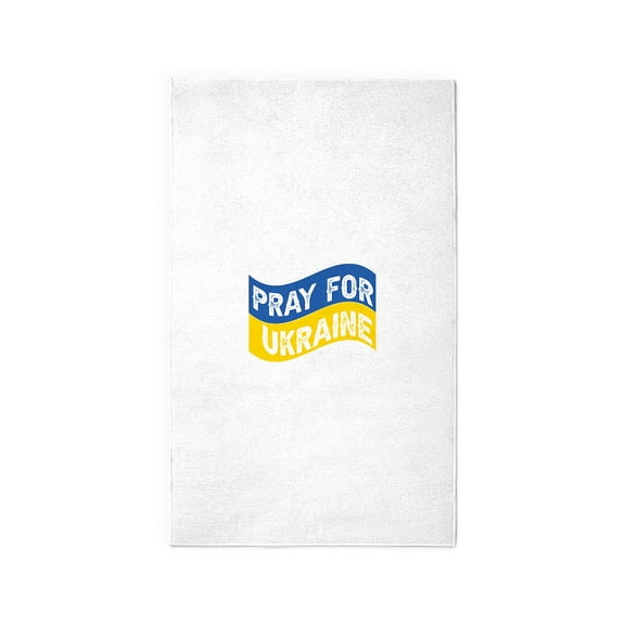 CafePress - Pray For Ukraine - 3'x5' Decorative Area Rug, Fabric Throw Rug