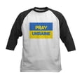 thumbnail image 1 of CafePress - Pray For Ukraine Baseball Jersey - Kids Cotton Baseball Jersey, 3/4 Sleeve Shirt, 1 of 4