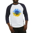 thumbnail image 1 of CafePress - Pray For Ukraine Blue And Yellow Sunflower Basebal - Cotton Baseball Jersey, 3/4 Raglan Sleeve Shirt, 1 of 4