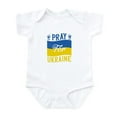thumbnail image 1 of CafePress - Pray For Ukraine Body Suit - Baby Light Bodysuit, Size Newborn - 24 Months, 1 of 4