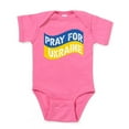 thumbnail image 1 of CafePress - Pray For Ukraine Body Suit - Cute Infant Bodysuit Baby Romper - Size Newborn - 24 Months, 1 of 3