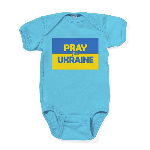 CafePress - Pray For Ukraine Body Suit - Cute Infant Bodysuit Baby Romper - Size Newborn - 24 Months