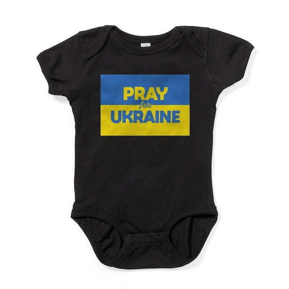 CafePress - Pray For Ukraine Body Suit - Cute Infant Bodysuit Baby Romper - Size Newborn - 24 Months