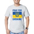 thumbnail image 1 of CafePress - Pray For Ukraine Fitted T Shirt - Fitted T-Shirt, Vintage Fit Soft Cotton Tee, 1 of 1