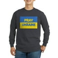 thumbnail image 1 of CafePress - Pray For Ukraine Long Sleeve T Shirt - Long Sleeve Dark T-Shirt, 1 of 4