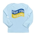 thumbnail image 1 of CafePress - Pray For Ukraine Long Sleeve T Shirt - Long Sleeve Infant T-Shirt, 1 of 2