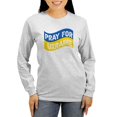 thumbnail image 1 of CafePress - Pray For Ukraine Long Sleeve T Shirt - Women's Long Sleeve Graphic Casual T-Shirt, 1 of 4