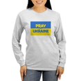 thumbnail image 1 of CafePress - Pray For Ukraine Long Sleeve T Shirt - Women's Long Sleeve Graphic Casual T-Shirt, 1 of 4