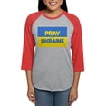 thumbnail image 1 of CafePress - Pray For Ukraine Long Sleeve T Shirt - Womens Baseball Tee, 1 of 4