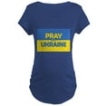 thumbnail image 1 of CafePress - Pray For Ukraine Maternity T Shirt - Maternity Dark T-Shirt, 1 of 3