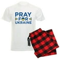 thumbnail image 1 of CafePress - Pray For Ukraine Men's Light Pajamas - Men's Light Loose Fit Cotton Pajama Set, 1 of 7