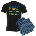 thumbnail image 1 of CafePress - Pray For Ukraine Pajamas - Men's Dark Loose Fit Cotton Pajama Set, 1 of 7