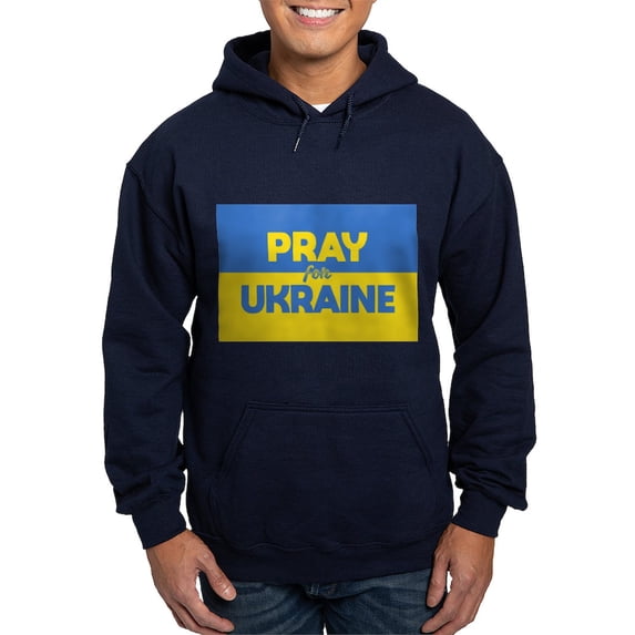CafePress - Pray For Ukraine Sweatshirt - Pullover Hoodie, Classic, Comfortable Hooded Sweatshirt