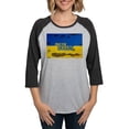 thumbnail image 1 of CafePress - Pray For Ukraine Sweatshirt, S Long Sleeve T Shirt - Womens Baseball Tee, 1 of 4