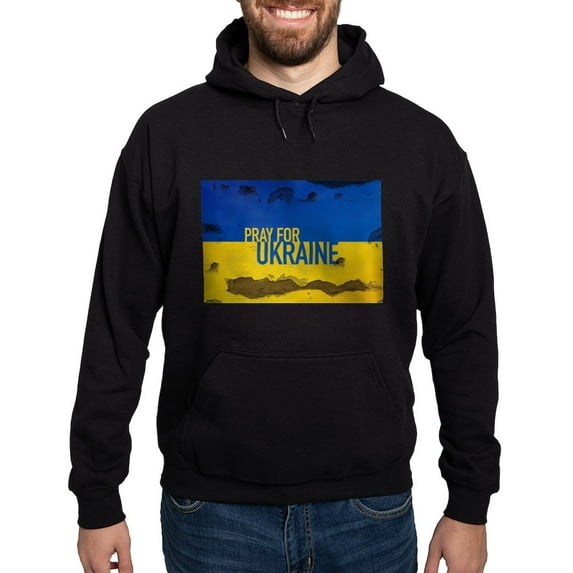 CafePress - Pray For Ukraine Sweatshirt, Stand With Sweatshirt - Pullover Hoodie, Classic, Comfortable Hooded Sweatshirt