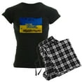 thumbnail image 1 of CafePress - Pray For Ukraine Sweatshirt, Stand With Uk Pajamas - Women's Short Sleeve Print T-Shirt and Pants Dark Cotton Pajama Set, 1 of 7