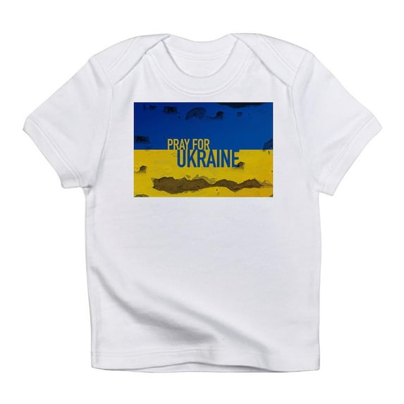 CafePress - Pray For Ukraine Sweatshirt, Stand With Uk T Shirt - Infant T-Shirt