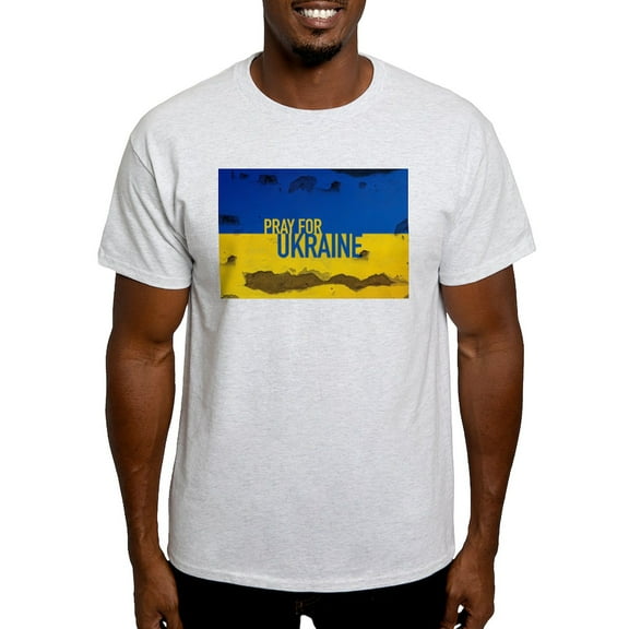 CafePress - Pray For Ukraine Sweatshirt, Stand With Uk T Shirt - Men's Classic Graphic T-Shirt