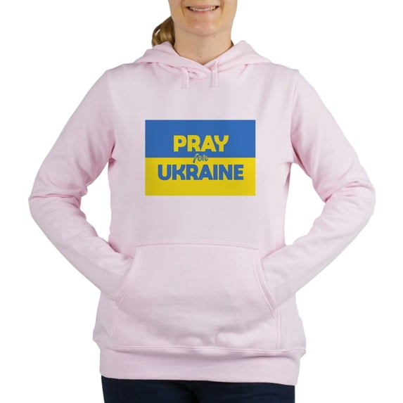 CafePress - Pray For Ukraine Sweatshirt - Women's Hooded Sweatshirt