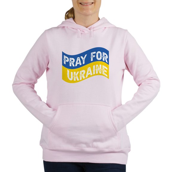 CafePress - Pray For Ukraine Sweatshirt - Women's Hooded Sweatshirt