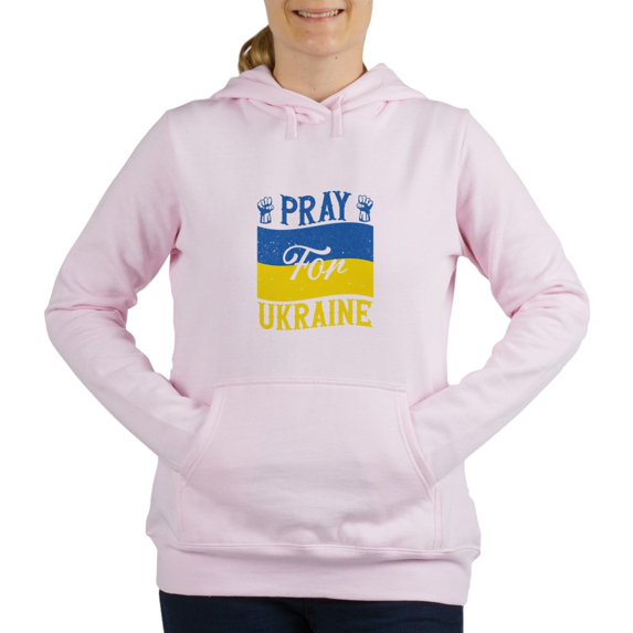 CafePress - Pray For Ukraine Sweatshirt - Women's Hooded Sweatshirt