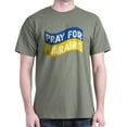thumbnail image 1 of CafePress - Pray For Ukraine T Shirt - Men's Classic Graphic Cotton T-Shirt, 1 of 4