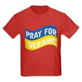 thumbnail image 1 of CafePress - Pray For Ukraine T Shirt - Dark T-Shirt Kids XS-XL, 1 of 4
