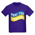 thumbnail image 1 of CafePress - Pray For Ukraine T Shirt - Dark T-Shirt Kids XS-XL, 1 of 4