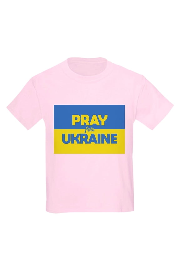- Pray For Ukraine T Shirt - Light T-Shirt Kids XS-XL