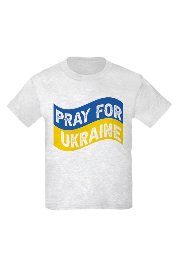 - Pray For Ukraine T Shirt - Light T-Shirt Kids XS-XL