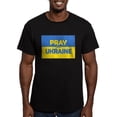 thumbnail image 1 of CafePress - Pray For Ukraine T Shirt - Men's Fitted T-Shirt, 1 of 4