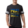 thumbnail image 1 of CafePress - Pray For Ukraine T Shirt - Mens Football Shirt, 1 of 4