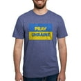 thumbnail image 1 of CafePress - Pray For Ukraine T Shirt - Mens Tri-blend T-Shirt, 1 of 4