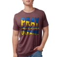 thumbnail image 1 of CafePress - Pray For Ukraine T Shirt - Mens Tri-blend T-Shirt, 1 of 1