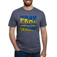 thumbnail image 1 of CafePress - Pray For Ukraine T Shirt - Mens Tri-blend T-Shirt, 1 of 4