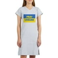 thumbnail image 1 of CafePress - Pray For Ukraine T Shirt - Women's Nightshirt, 1 of 4