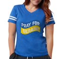 thumbnail image 1 of CafePress - Pray For Ukraine T Shirt - Womens Football Shirt, 1 of 4