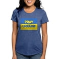 thumbnail image 1 of CafePress - Pray For Ukraine T Shirt - Womens Tri-blend T-Shirt, 1 of 4