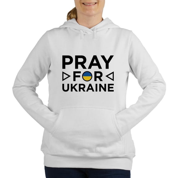 CafePress - Pray For Ukraine - Women's Hooded Sweatshirt