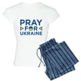 thumbnail image 1 of CafePress - Pray For Ukraine Women's Light Pajamas - Women's Short Sleeve Print T-Shirt and Pants Light Cotton Pajama Set, 1 of 7