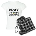 thumbnail image 1 of CafePress - Pray For Ukraine Women's Light Pajamas - Women's Short Sleeve Print T-Shirt and Pants Light Cotton Pajama Set, 1 of 7