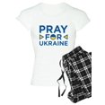 thumbnail image 1 of CafePress - Pray For Ukraine - Women's Light Pajamas, 1 of 1