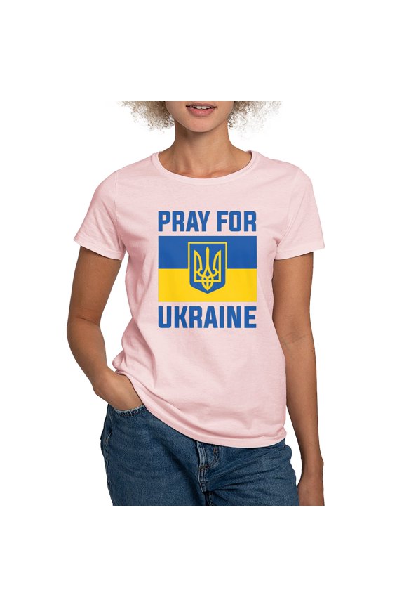 - Pray For Ukraine Women's Light T Shirt - Women's Classic T-Shirt