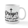 thumbnail image 1 of CafePress - Prayer - 11 oz Ceramic Mug - Novelty Coffee Tea Cup, 1 of 4