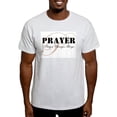 thumbnail image 1 of CafePress - Prayer Ash Grey T Shirt - Men's Classic Graphic T-Shirt, 1 of 4