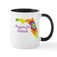 thumbnail image 1 of CafePress - Prayers For Orlando Mug - 11 oz Ceramic Mug - Novelty Coffee Tea Cup, 1 of 4